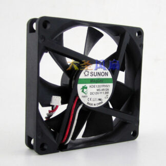 Original SUNON 7015 7cm DC 12V 1.9W KDE1207PHV1 70*70*15MM 3-Wire Cooling Fan