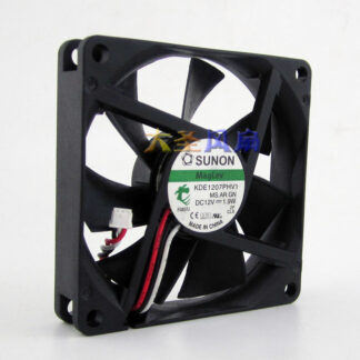 Original AVC C8025R12HB 8025 80mm DC 12V 0.25A chassis cooling fan motherboard 3P plug