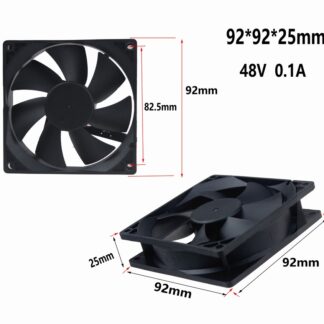 1 pcs Gdstime DC 48V 2Pin 90mm 92mm x 25mm Computer Cooling Fan 92x92x25mm Cooler