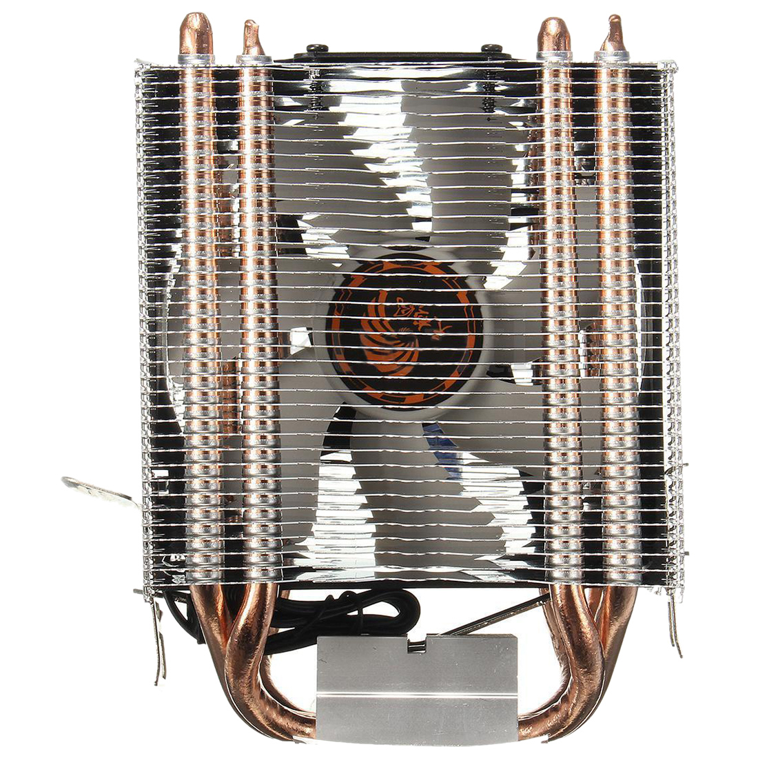 ALSEYE 4 Heatpipe Radiator CPU Cooler TDP 200W with Dual LED Quite Fan 92mm (EDDY-90B-Plus2.0)