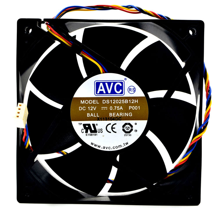 Original AVC F6010B12MS 6010 60X60X10mm DC 12V 0.15A Dual Ball Bearing cooling fan