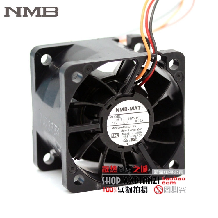 NMB 1608KL-05W-B39 4020 24V 0.08A waterproof radiator fan