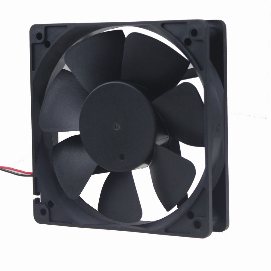 NOYOKERE pc computer fan 80mm with 4ea led 8025 8cm silent DC 12V LED luminous chassis 4D plug axial fan