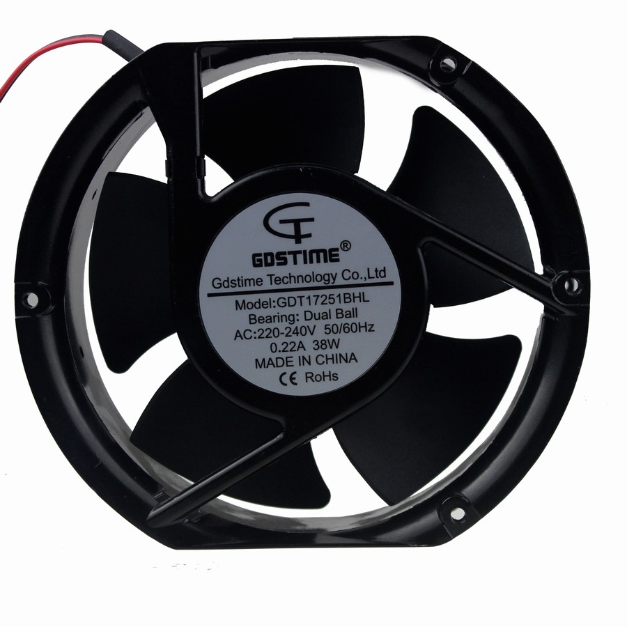 SXDOOL SXD20060B2LM Full Circle 220mm 22cm 220*220*60mm AC 220V 240V 50/60HZ 0.35A/0.45A axial cooling fan