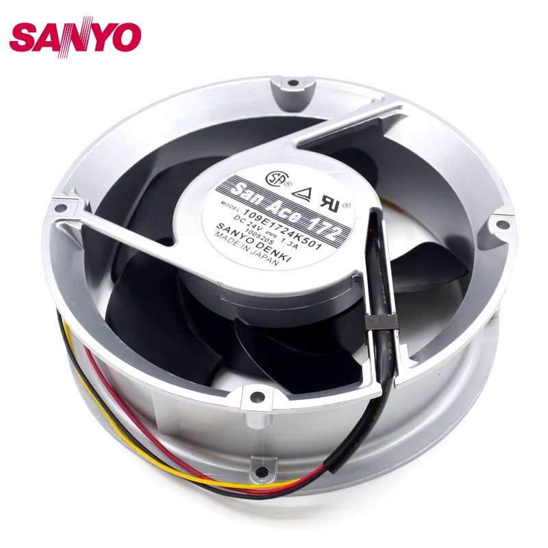 Original Sanyo 9WF0424F6D03 24V 0.076A 4cm 40mm server axial cooling fans