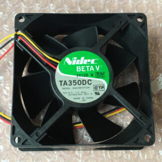 Original NIDEC TA350DC M34789-90 9238 92*92*38MM 9cm DC 12V 1.0 A 3 Lines Server Cooling Fan