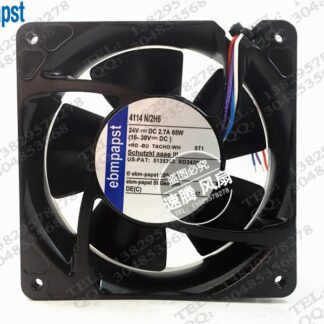 4114 N / 2 h6 ebm new original 24 v, 65 w, 12038 12 cm The aluminum frame fan