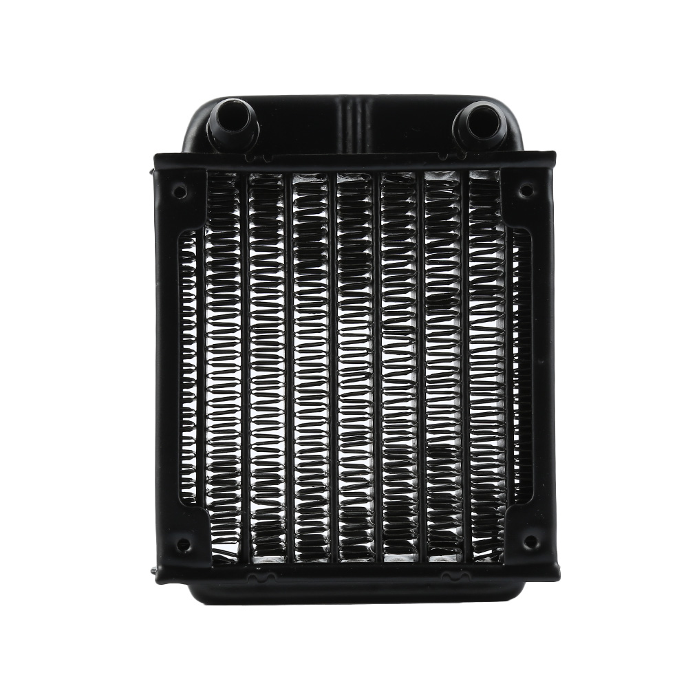 NEW 1Pc 80mm black Aluminum Computer Radiator Water Cooling Cooler Fans Heat Exchanger for CPU