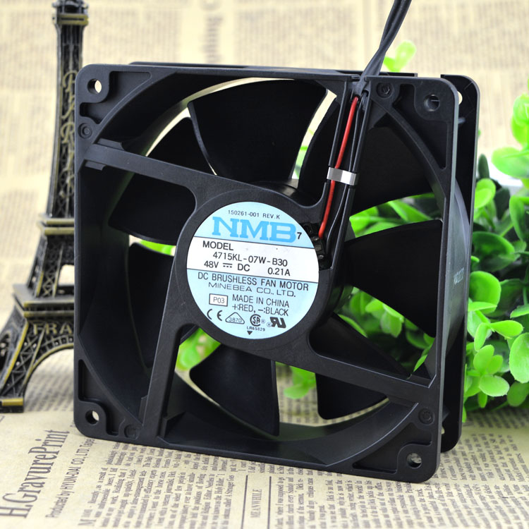 Free Delivery. 12 cm 4715 kl 12038-07 w - B30 48 v 0.21 A inverter dc fan