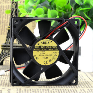 ADDA 8025 12V 0.15A 8 cm double ball the chassis power supply fan AD0812MB-A70GL