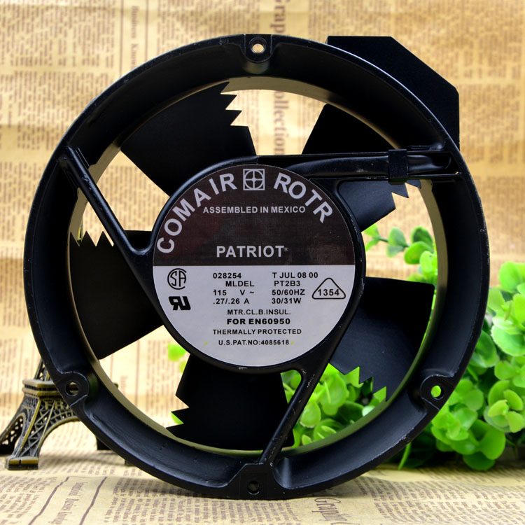 New original PT2B3 115V 0.27A 30W 17CM 17251 high temperature cooling fan