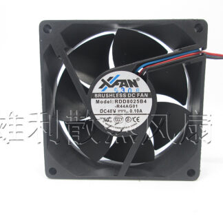 Free Delivery.RDD8025B4-R44AG01 48V 0.10A 3-wire cooling fan