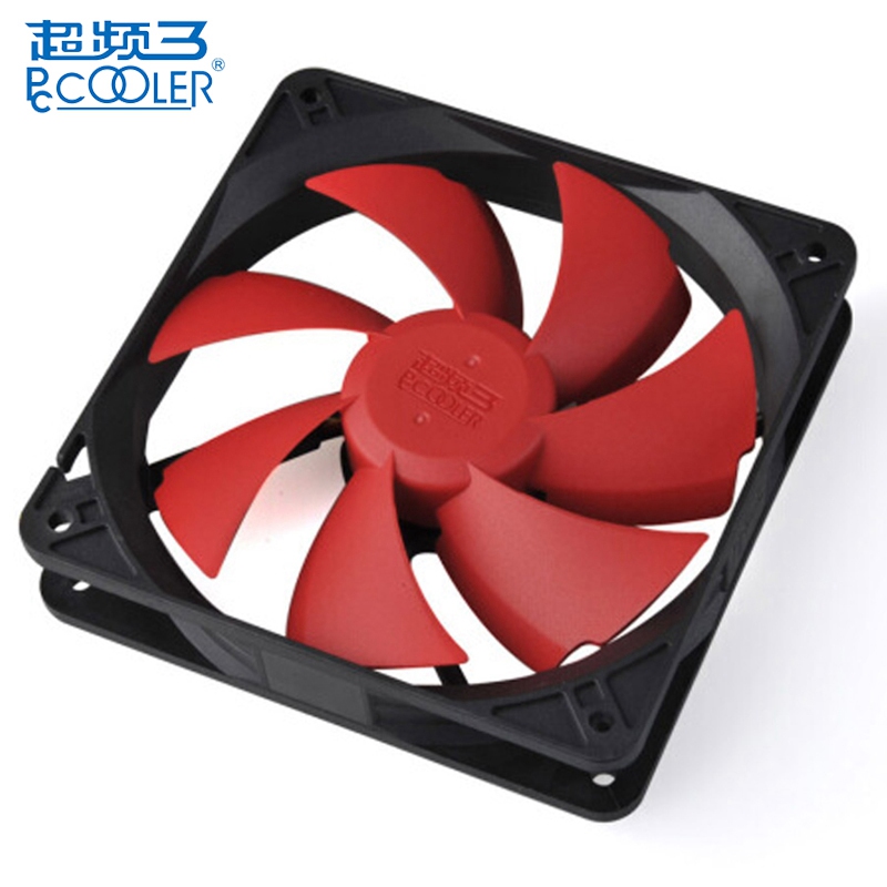 PCCOOLER F85 80mm Ultra Quiet PC Cooling Fan Computer Case Cooler Hydraumatic 3Pin CPU Cooler Cooling Fan For Computer Case