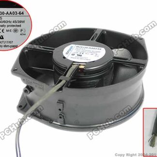 ebmpapst W2S130-AA03-64 Server Round Cooling Fan AC 230V 45W 172x150x55mm 2-wire