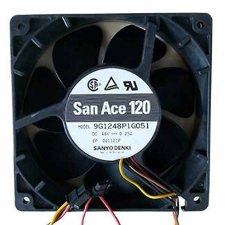 SANYO 9G1248P1G051 DC 48V 0.25A 6-pin 120x120x38mm Server Square fan