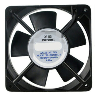 220V AC 180x180x60mm Axial Radiator Fan 255CFM 2500RPM Ball Bearing High Speed