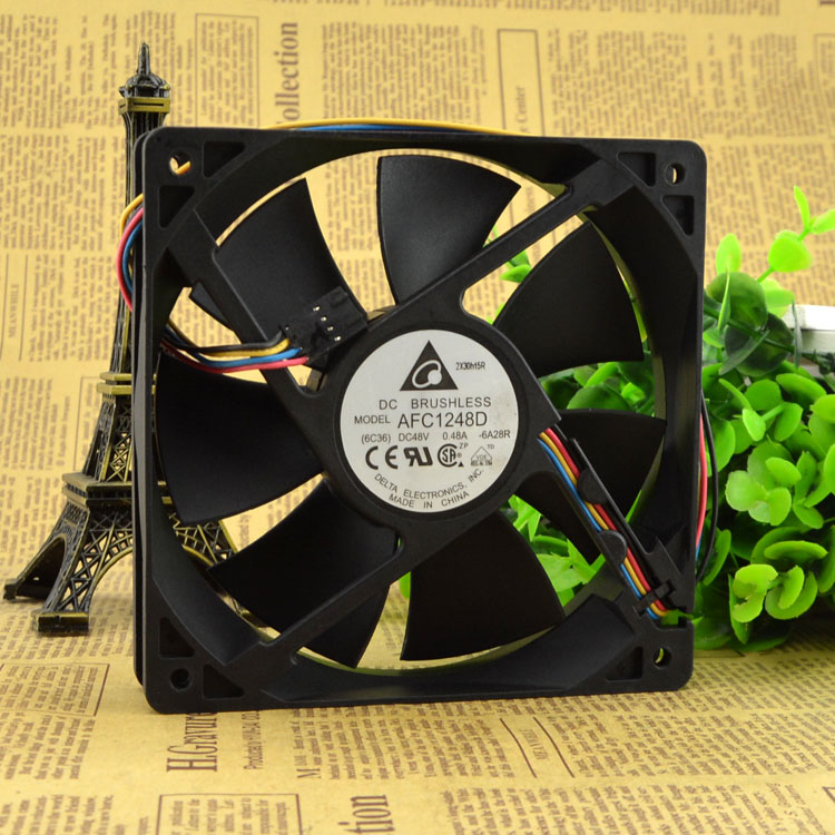 Original EFB1248VHE 12038 12CM 48V 0.21A switch cooling fan