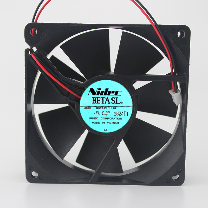 Genuine D09T-24PH 07 24V 0.10A 9CM 9025 2-wire inverter fan