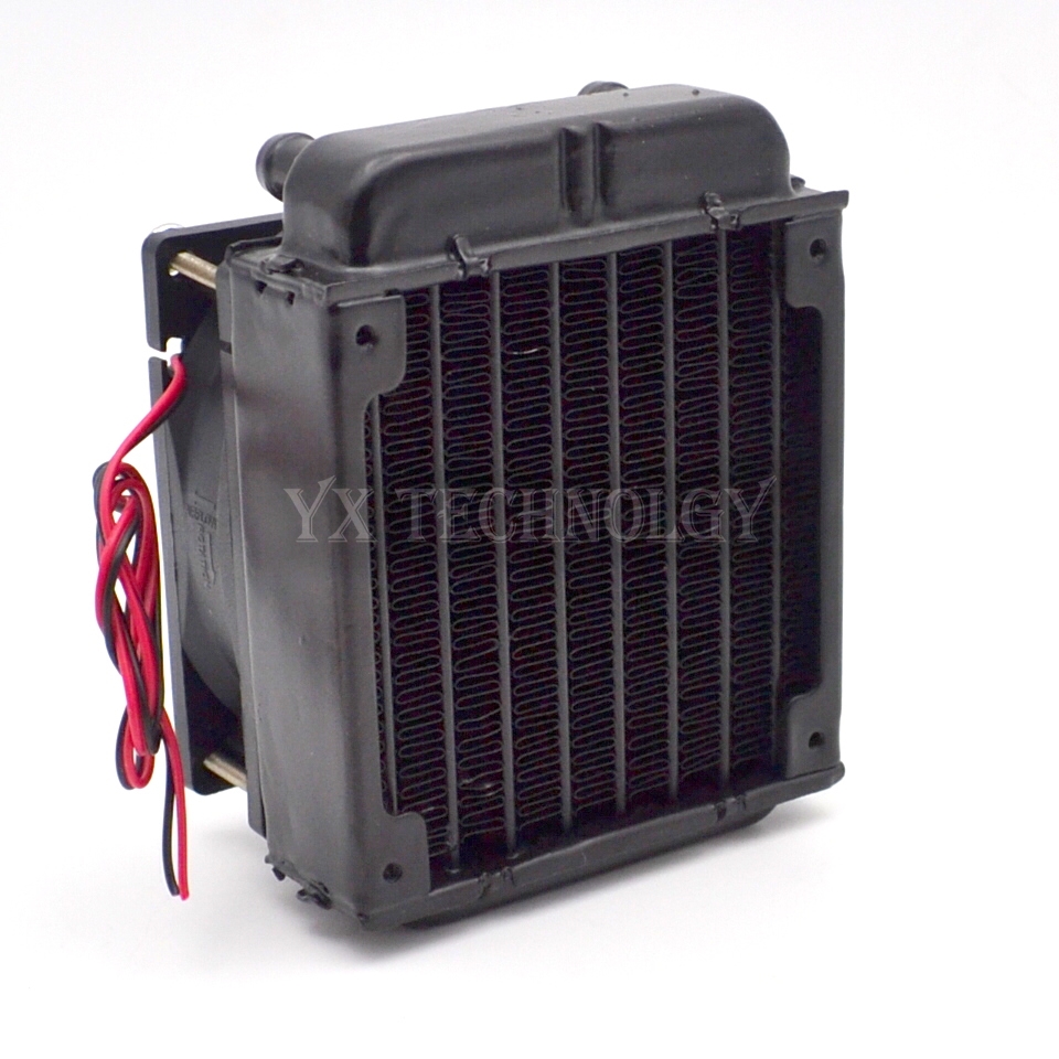 Szytf 80mm Radiator Computer Cpu Cooling Water Cooler Radiator Fan