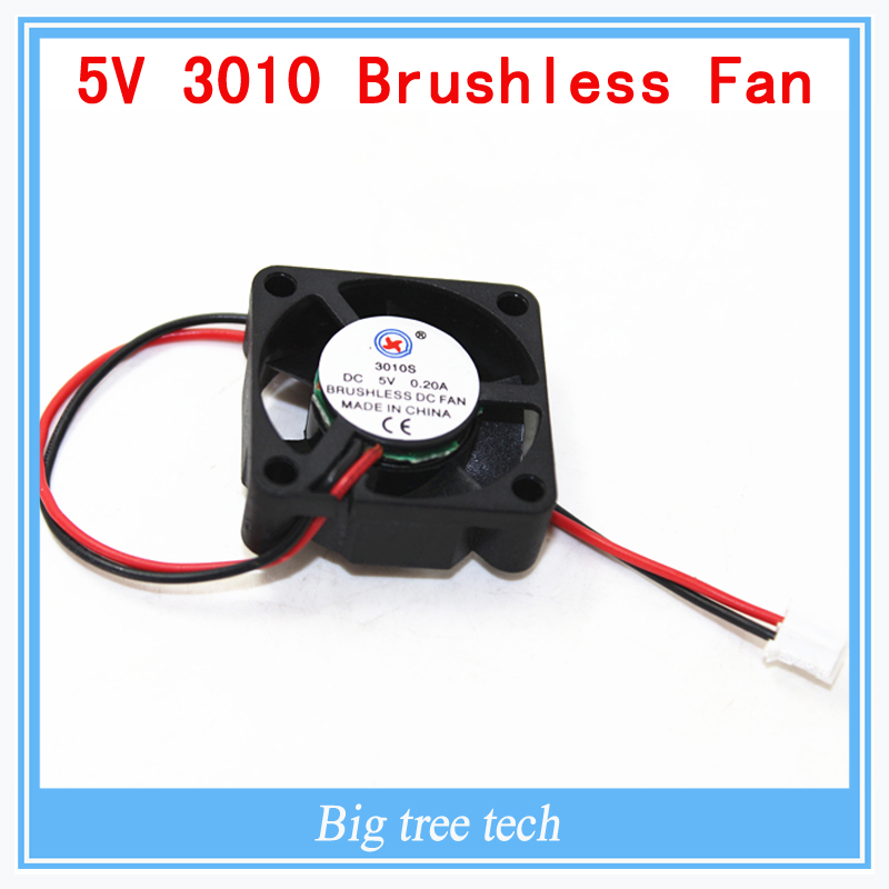 3010s 30MM 30 x 30 x 10MM 5V 2Pin DC Cooler Small Cooling Fan FOR 3D PRINTER PART with free shipping