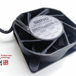 Original servo G0625X09B5PR-10 6025 6CM 9V 0.38A 60*60*25MM fully waterproof fan