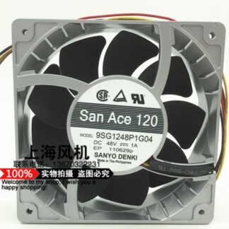 Original SANYO 48V 9SG1248P1G04 1A High speed 12cm12038 120 * 120 * 38MM Cooling fan