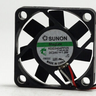 SUNON KDE2404PFVX 40*40*10 24V 1.9W 4cm three line computer fan quiet power inverter