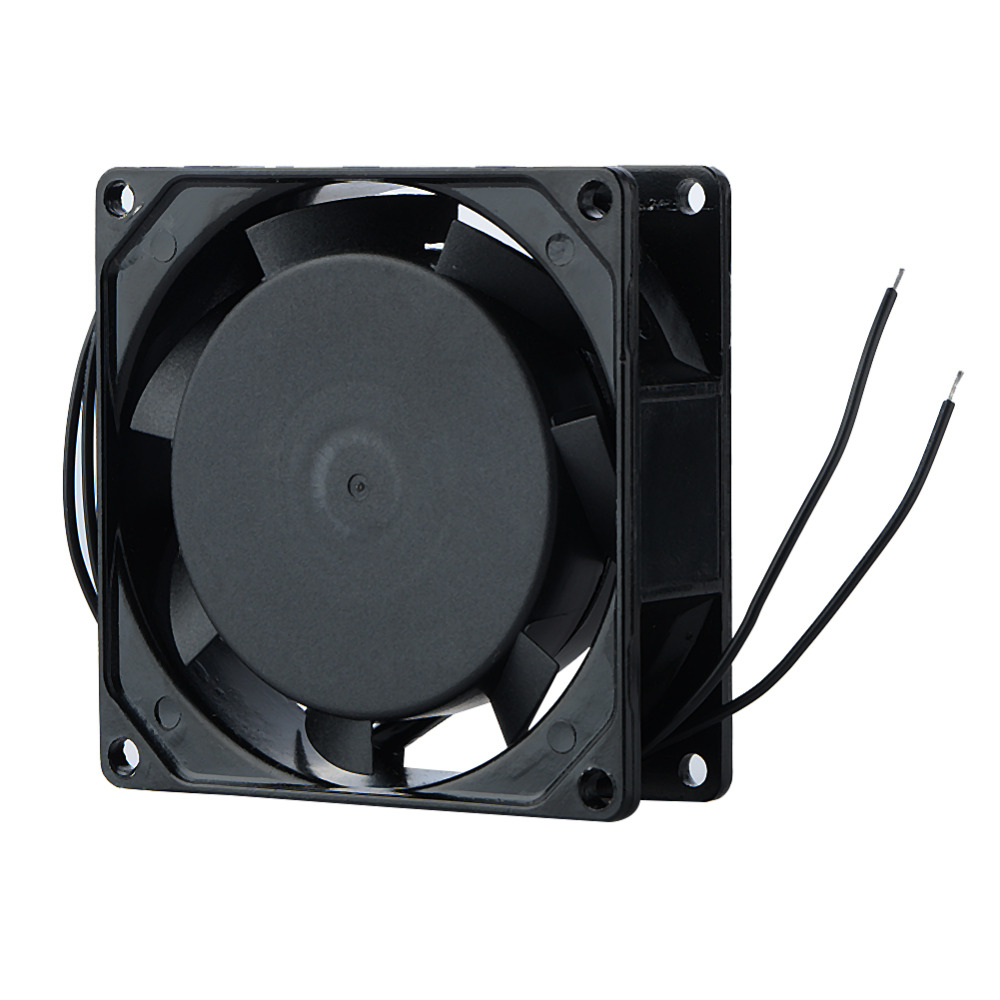 1 Piece Replacement Cooler Fan 12038 120x38mm 12cm 120mm 220V 240V AC Cooling Fan Metal