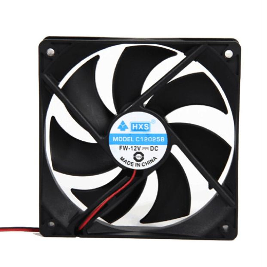 Adroit 1PC Mini 40mm 12V 2 Pin Computer Cooler Small Cooling Fan F Heat Sink CS61107 drop shipping