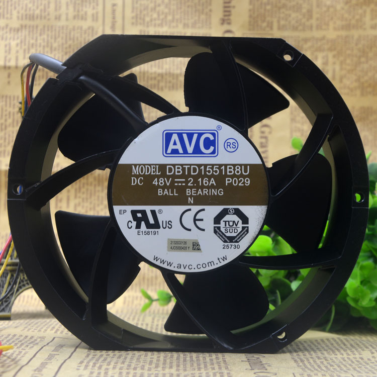 New original DBTD1551B8U 48V 2.16A wind volume four-wire pwm speed fan