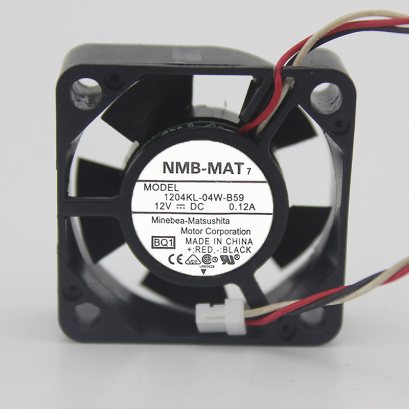 Original 1204KL-04W-B59 3010 12V 0.12A 3CM inverter fan