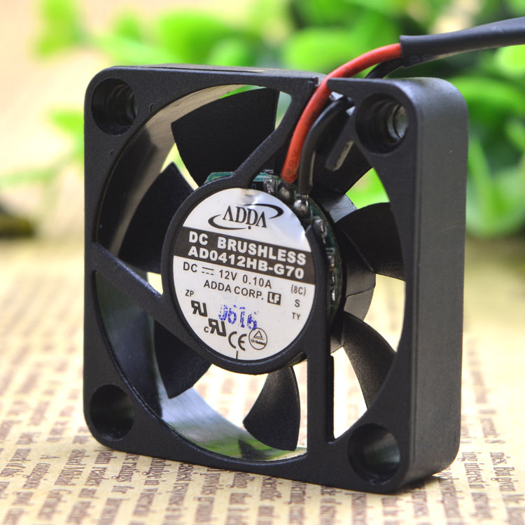 Free Delivery.AD0412HB G70 12 v 0.10 A 4 cm 4010 double ball ultra-quiet fan