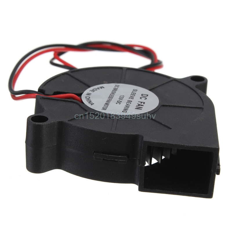 DC 12V 50mm Blow Radial Cooling Fan Hotend Extruder Cooler For RepRap 3D Printer #L059# new hot