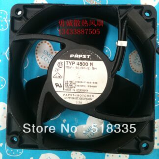 PAPST 12038 TYP4800N 115V 9W aluminum ring fan 120 * 120 * 38MM