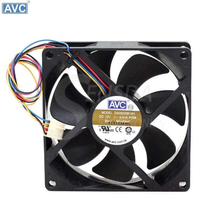 Original DELTA 8015 0.30A 8CM 12V AFB0812VHB CPU Double ball bearing cooling fan