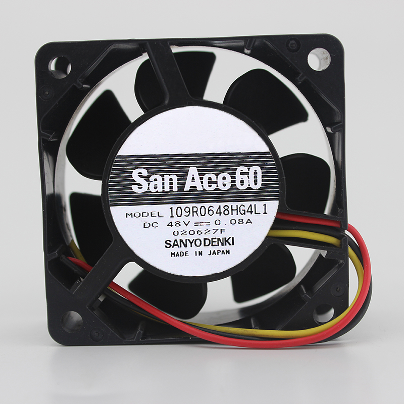 Original / 109R0648HG4L1 48V 0.08A 6CM 6025 4-wire cooling fan