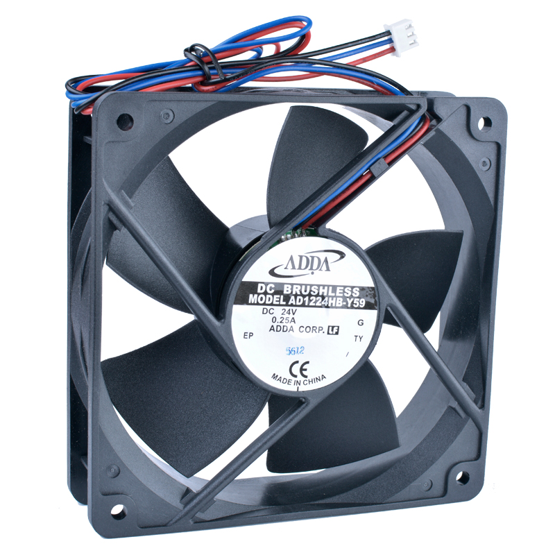 ADDA AD1224HB-Y59 DC24V 0.25A Double ball bearing inverter cooling fan