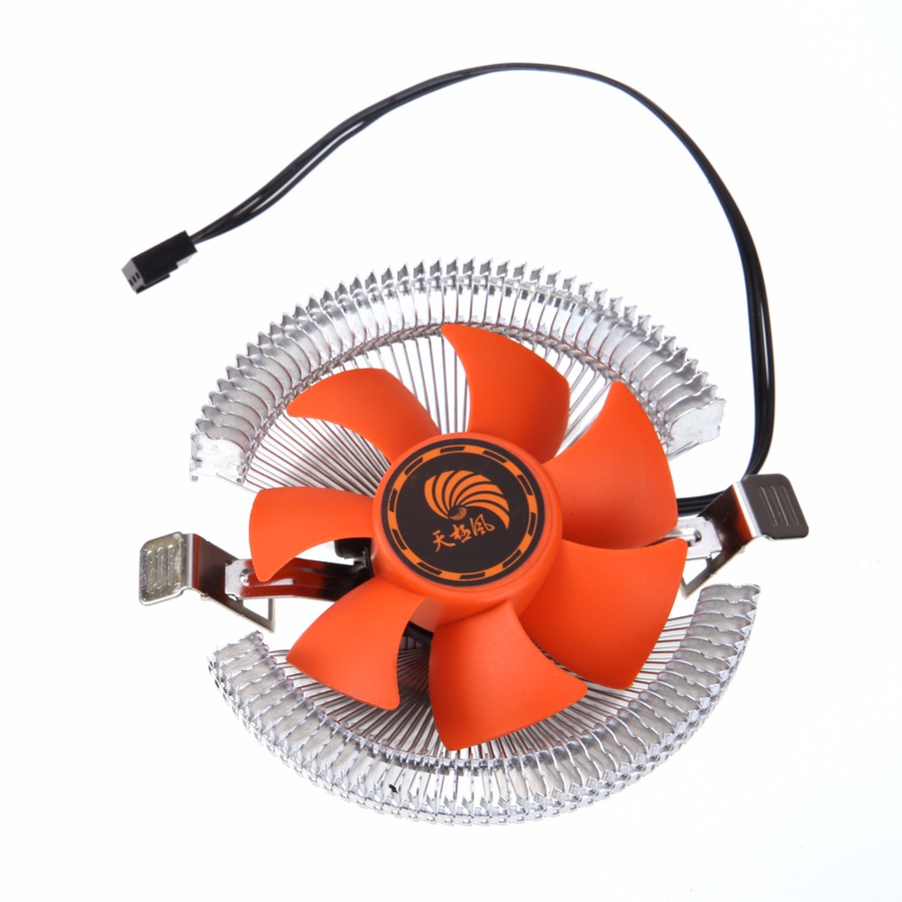 High Quality PC CPU Cooler Cooling Fan Heatsink for Intel LGA775 1155 AMD AM2 AM3 754 Drop Shipping
