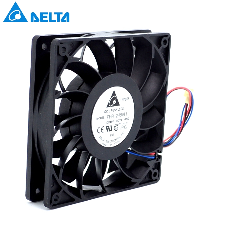 AVC DA12032B48H 12032 12cm 120mm DC 48V 0.18A axial case cooling fan