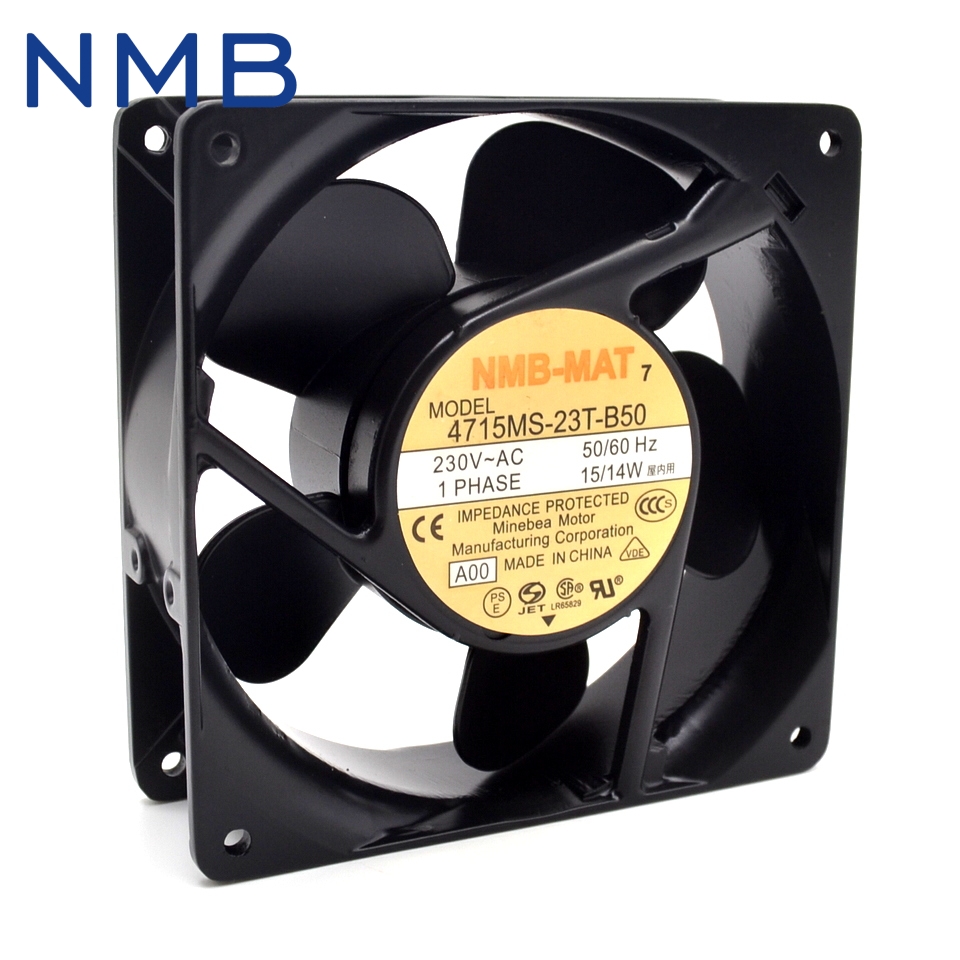 New 4715MS-23T-B50 12cm 12038 230V 15W DC cabinet cooling fan for NMB 120*120*38mm