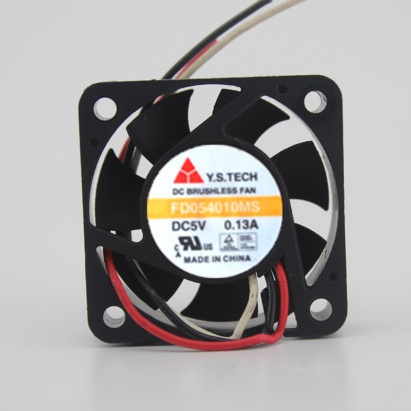 Original 4010 FD054010MB 5V 0.13A 2-wire cooling fan 40 * 40 * 10MM.