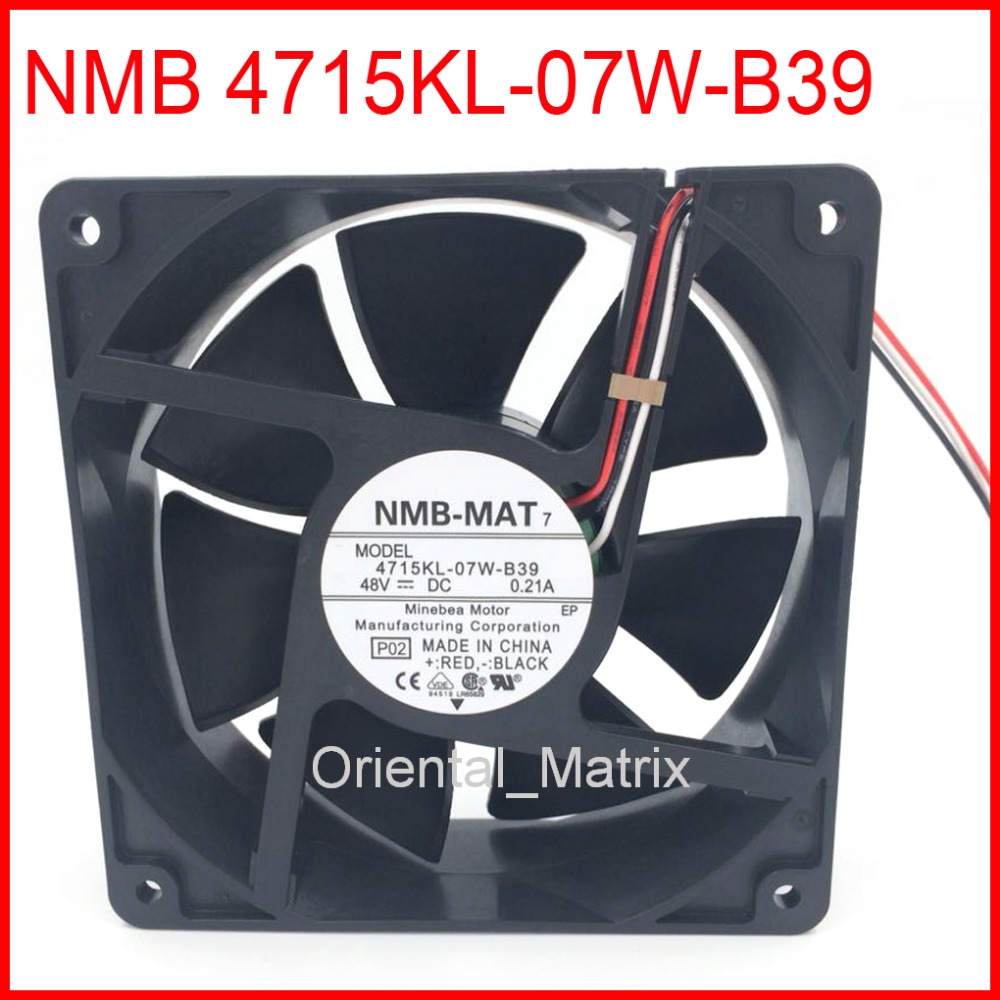 SSEA New cooling fan for Delta EFC1248DF 12032 48V 0.33A 12cm 120*120*38