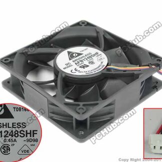 Free Delivery.EFC1248D 48V 0.21A 12025 12CM inverter server cooling fan