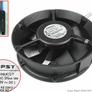 SUNON PMD4809PMB1-A 12038 120mm 12cm dual ball bearing fan 3 wire FOO signal 48V 11.5W