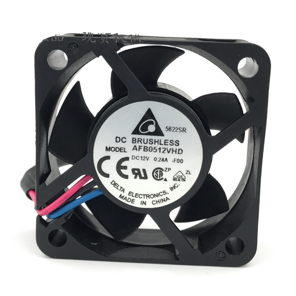 SSEA New server inverter cooling fan for Delta AFB0512VHD 5020 12V 0.24A 5CM 3pin AFB0512VHD-FOO