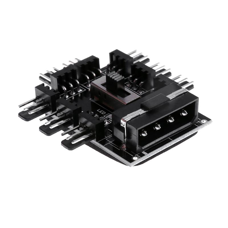 BGEKTOTH HOT 12V 2-Pin 80x80x10mm PC Computer CPU System Heatsink Brushless Cooling Fan Plastic