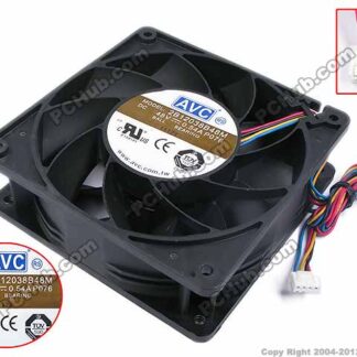 AVC 2B12038B48M, P076 DC 48V 0.54A 120x120x38mm Server Square fan