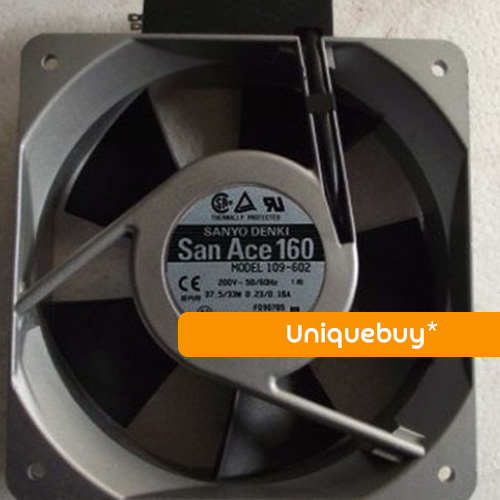 16050 axial fan 109-602 37.5/33W 200V For Sanyo 160*160*50mm Inverter fan