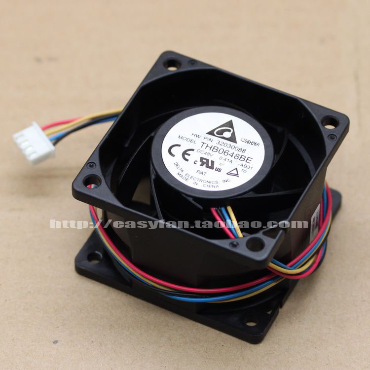 DELTA AFB0648DH 6025 6CM 48V 0.26A Four-wire PWM Speed regulating Heat dissipation Fan