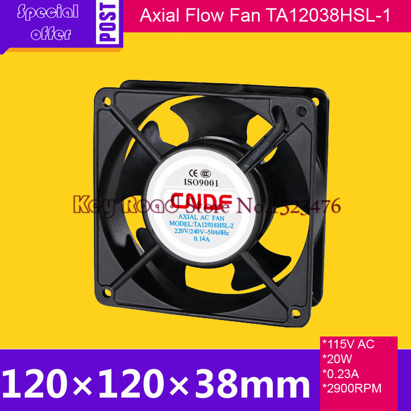 F2E-220B-230 220*220*60mm 220V/380V 0.45A 65W Axial Fan Cabinet Cooling Fan Small Blower